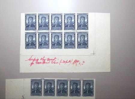 1930 Christopher Columbus issue, important lot of proofs