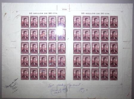 1930 Christopher Columbus issue, important lot of proofs