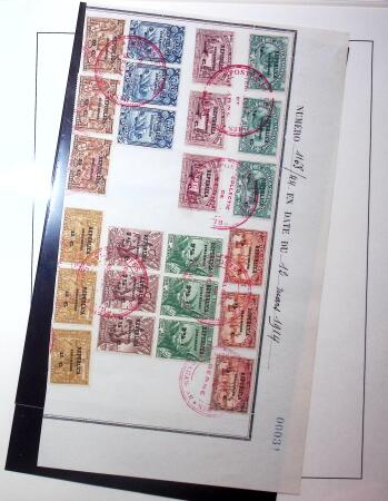 1913 Overprinted "Vasco de Gama" sets from Africa,