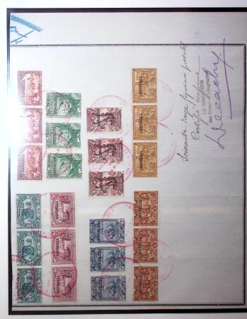 1913 Overprinted "Vasco de Gama" set of eight, each