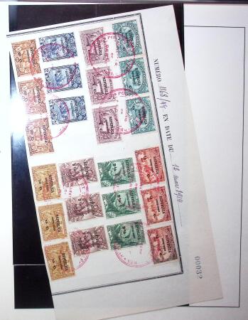 1913 Overprinted "Vasco de Gama" sets from Africa,