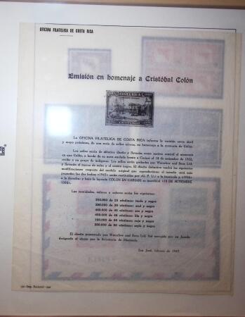 1897-1960, Thematic collection on the theme of Columbus
