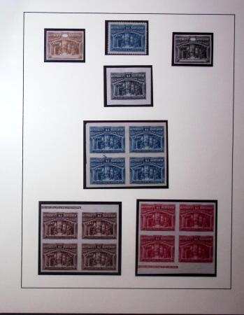 1894 "Columbus" Issue: Study including original artist