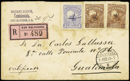 1892 "Landing of Columbus" and 1893 Discovery of Central