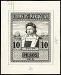 1928 Columbus 10p, attractive study on seven album