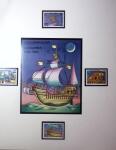 1925-52 Thematic group on the theme of "Columbus" including