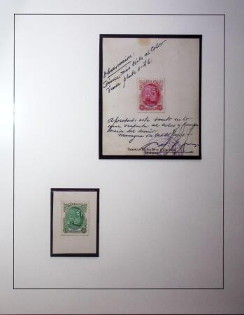 1952 Isabella of Spain airmail set of proofs with group