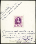 1952 Isabella of Spain airmail set of proofs with group