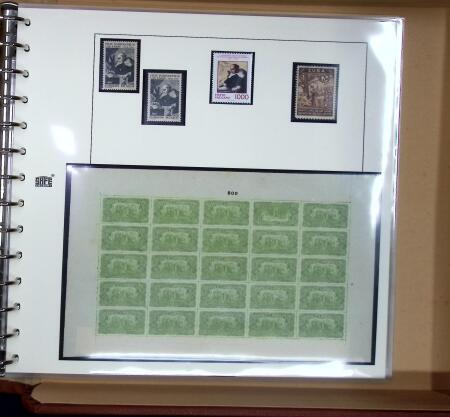 1895-1945, Thematic collection on the theme Columbus
