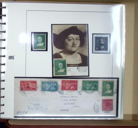 1850-1987, Thematic collection on Columbus and explorers