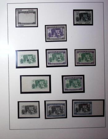 1929-52, Collection on the theme Columbus mounted on