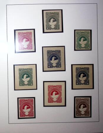 1929-52, Collection on the theme Columbus mounted on