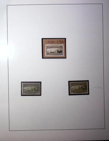 1929-52, Collection on the theme Columbus mounted on
