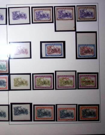 1929-52, Collection on the theme Columbus mounted on