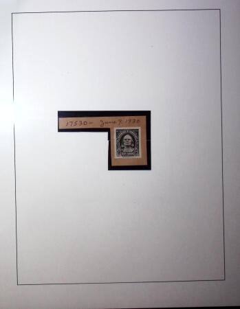 1929-52, Collection on the theme Columbus mounted on