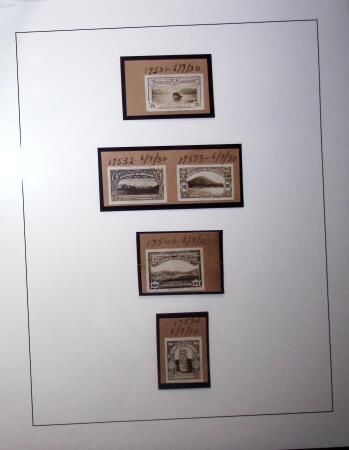 1929-52, Collection on the theme Columbus mounted on
