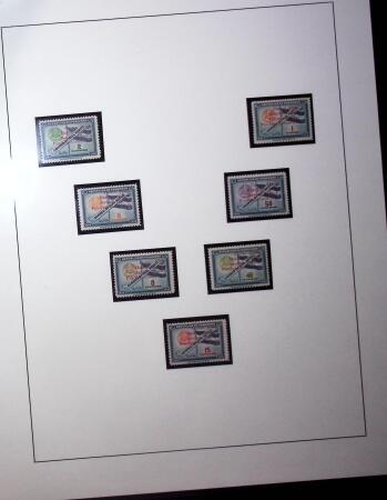 1929-52, Collection on the theme Columbus mounted on