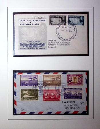 1932-56, Selection of items on theme "Columbus" incl.