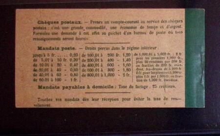 N° 137-C 9, 40 timbres à 0f.05 (avec mention "Loi