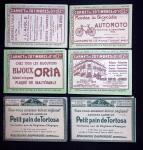 Lot de 5 carnets, 10c Pasteur : 170 C1 S44 (L'Aigle