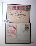 1868-1942 Small selection on seven album pages with
