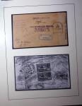 1868-1942 Small selection on seven album pages with