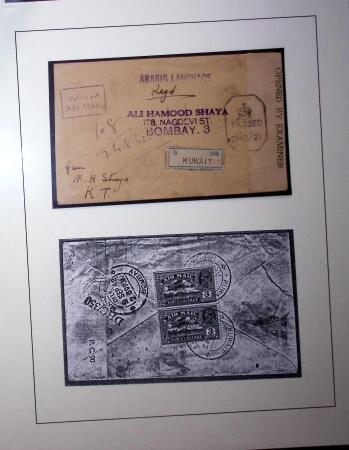 1868-1942 Small selection on seven album pages with