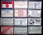 Lot de 28 couvertures vides période semeuse dont pastilles