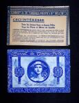 N° 199-C 12 AM couverture bleue tête de Mercure,