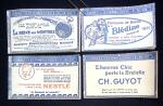 Lot de 4 carnets : n°199-C 50 (S234 - 6 ex avec adhérences)