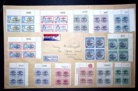 BRITISH WEST INDIES 1898-1942: Specialised group on