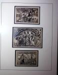 1929-64, Thematic collection on 10 album pages on the