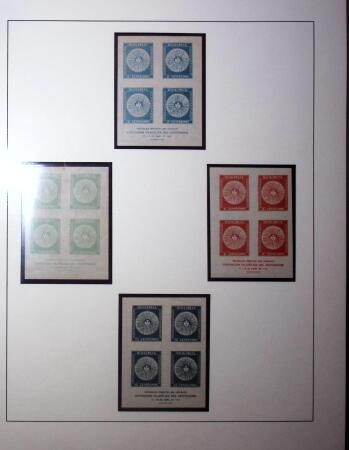 1929-64, Thematic collection on 10 album pages on the