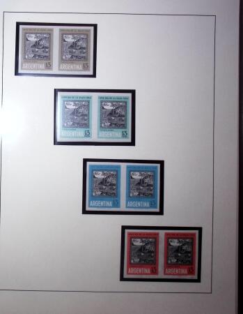 1929-64, Thematic collection on 10 album pages on the