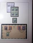 1929-64, Thematic collection on 10 album pages on the