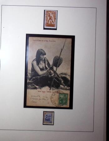 1929-64, Thematic collection on 10 album pages on the