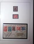 1929-64, Thematic collection on 10 album pages on the