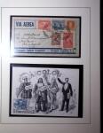 1929-64, Thematic collection on 10 album pages on the