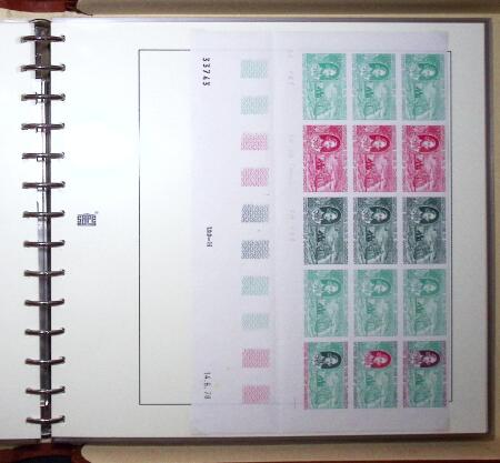 1904-91 Thème Exploration: Belle collection montée