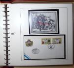 1904-91 Thème Exploration: Belle collection montée