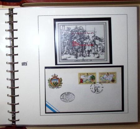 1904-91 Thème Exploration: Belle collection montée