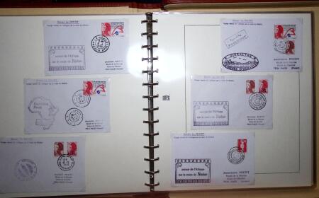1904-91 Thème Exploration: Belle collection montée