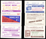 Lot de 17 carnets différents, 15F. Muller rose (1011-C