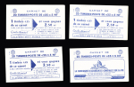 Série complète de 22 carnets 25c Marianne de Decaris
