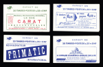 Ensemble de 22 carnets 25c Marianne de Decaris (S1-62