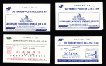 Ensemble de 22 carnets 25c Marianne de Decaris (S1-62
