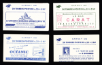 Ensemble de 22 carnets 25c Marianne de Decaris (S1-62