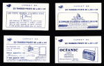 Ensemble de 20 carnets 25c Marianne de Decaris (S1-63
