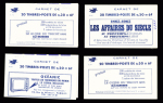 Ensemble complet de 10 carnets, n° 1354-B. 30c blason