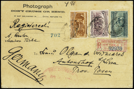 1893 Columbian Exposition Issue: 30c orange-browm,